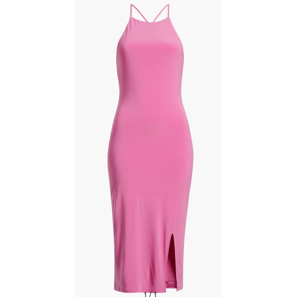 Chelsea28 Pink Midi Dress